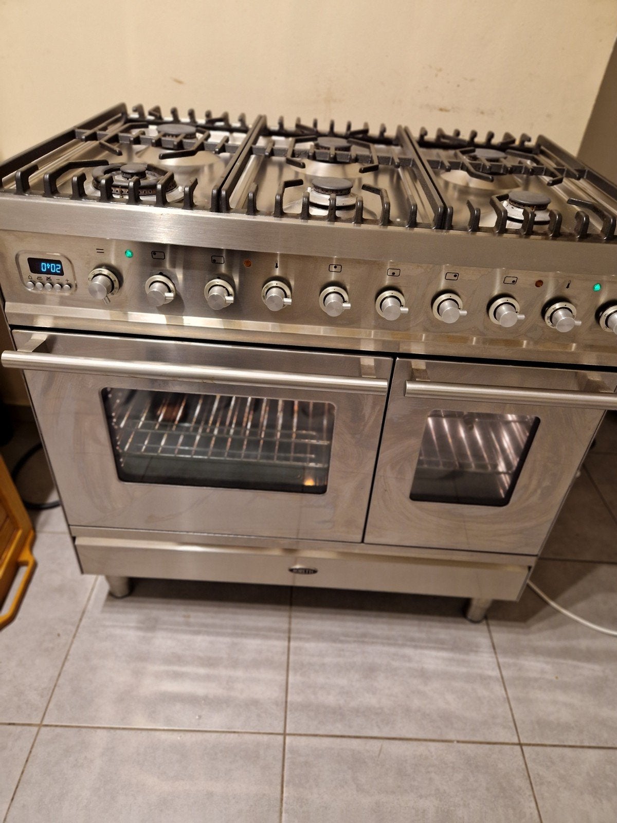 boretti gasfornuis, Gebruikt, 60 cm of meer, Ophalen of Verzenden, Gas
