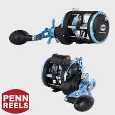 Penn Warfare II Level Wind Reels (links/rechts/line-counter), Watersport en Boten, Tinstraat, Molen, Nieuw, Ophalen of Verzenden