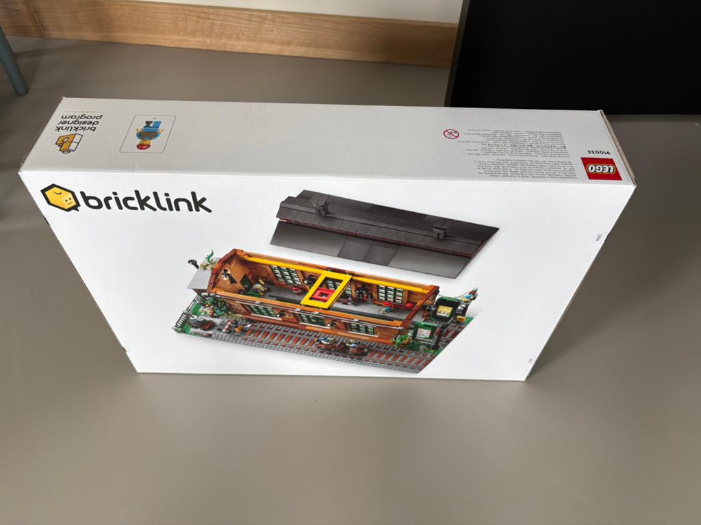 LEGO BrickLink 910033 Old Train Engine Shed Nieuw/Sealed, Overige thema's, Verzenden, Lego, Nieuw