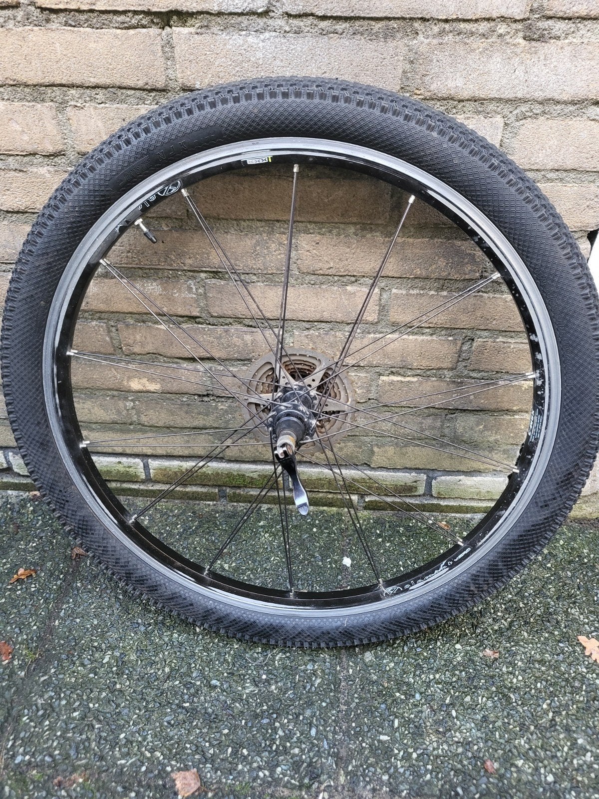 26 inch mountainbike voorwiel en achterwiel., Ophalen, Mountainbike, Band