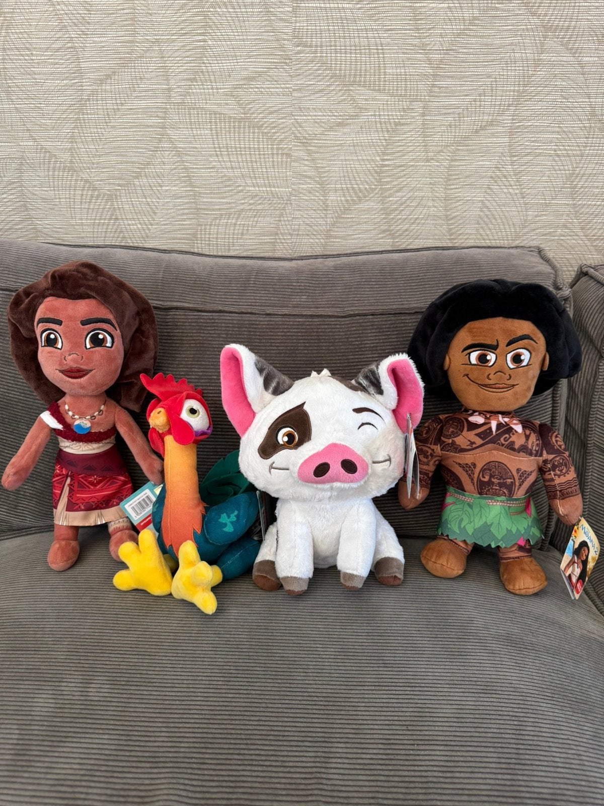 Vaiana/Moana knuffel-set 4 stuks (NIEUW), Ophalen of Verzenden, Nieuw