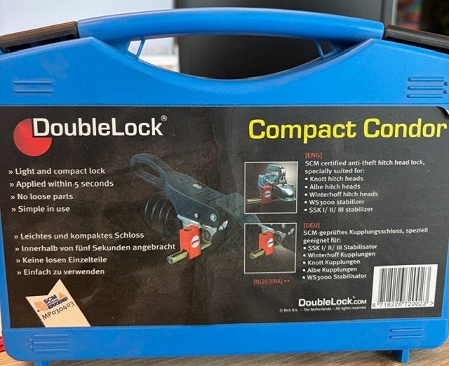 DoubleLock Compact Condor SCM gekeurd disselslot, Ophalen of Verzenden, Zo goed als nieuw