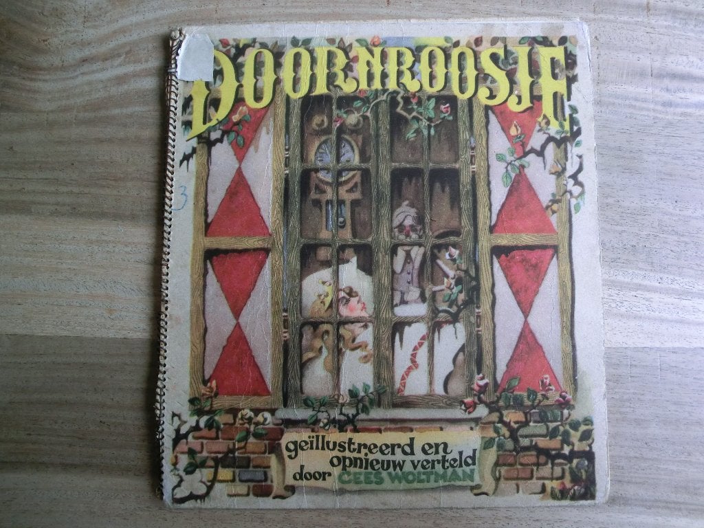 Doornroosje geillustreerd en opnieuw verteld door C. Woltman, Boeken, Sprookjes en Fabels, Ophalen of Verzenden, Gelezen