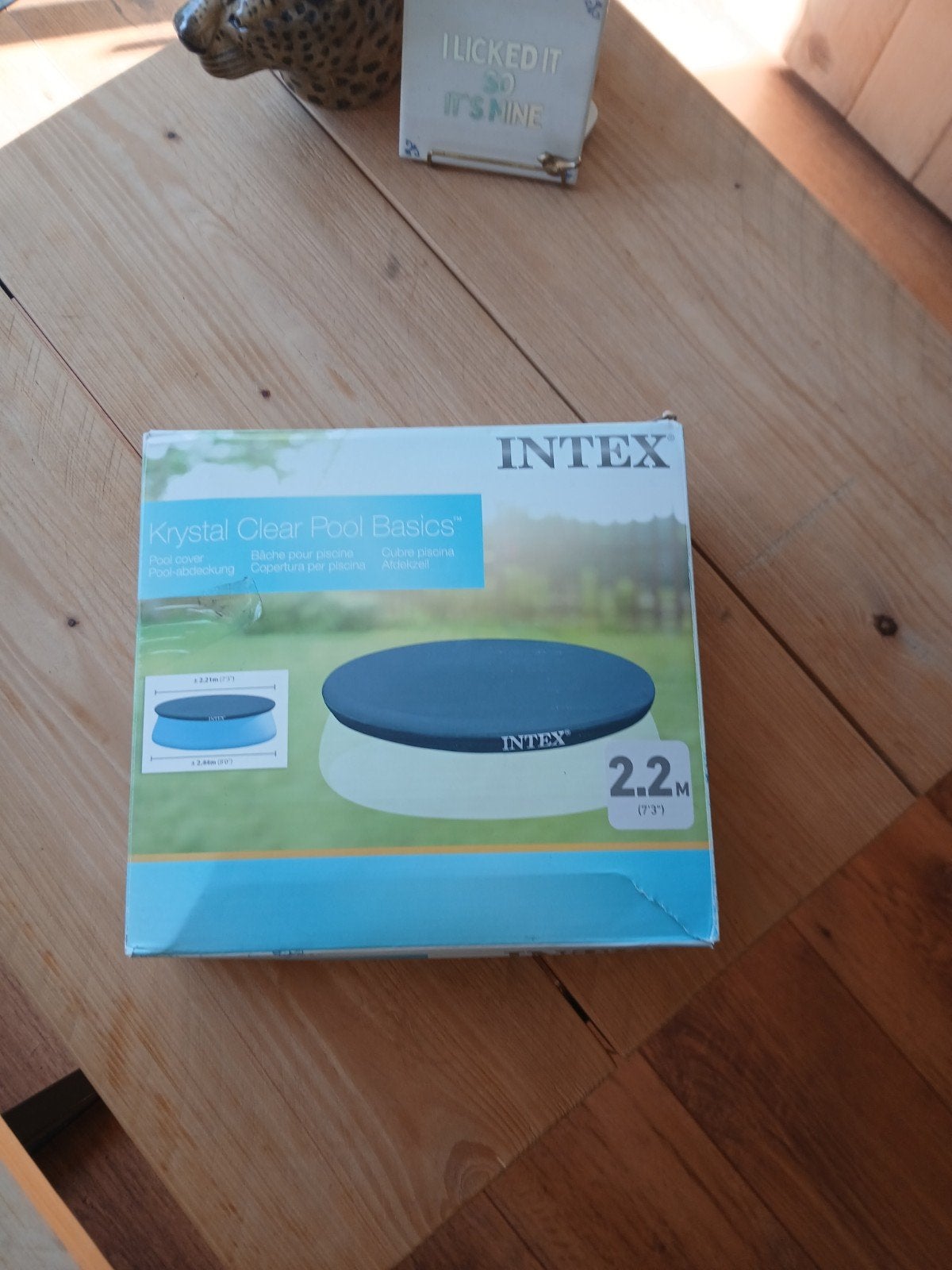 Intex Krystal Clear Pool Basics Afdekzeil 2.2M, Ophalen, Nieuw, Afdekzeil