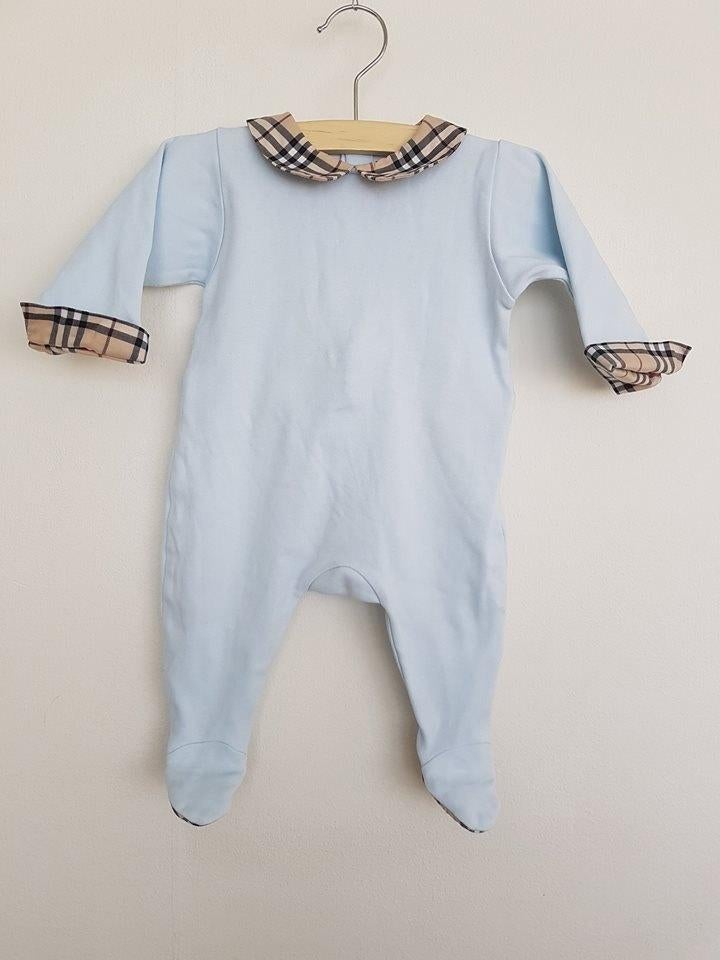 Burberry Baby boxpakje lichtblauw 62, Ophalen of Verzenden, Zo goed als nieuw, Jongetje of Meisje, Pakje
