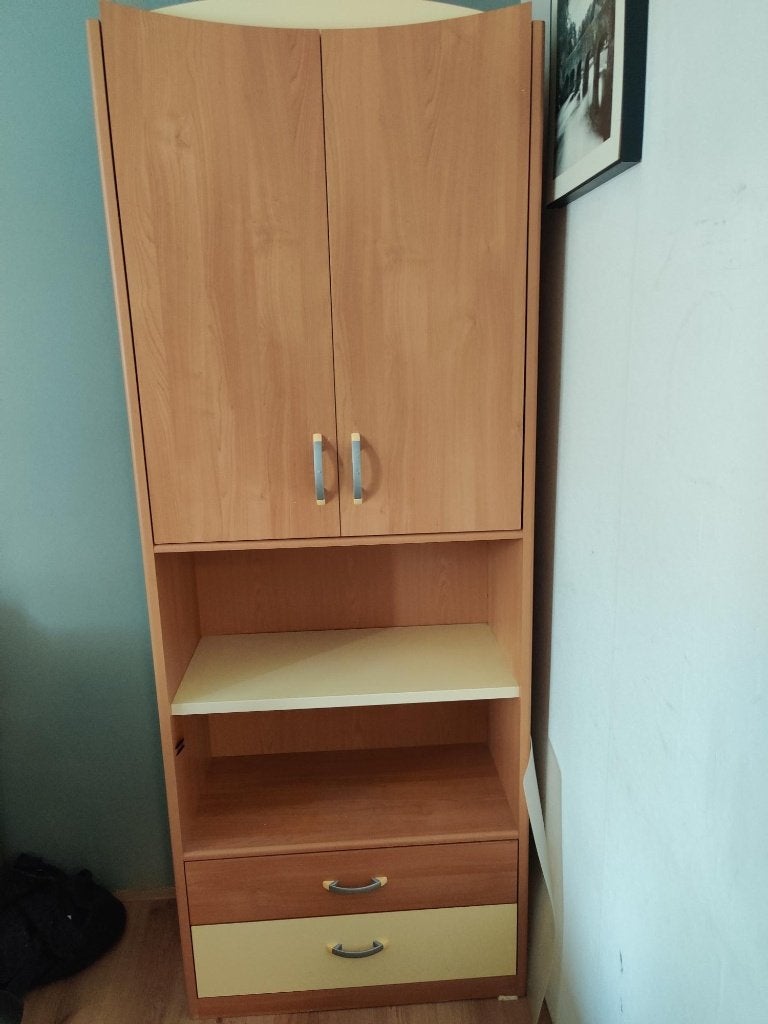 Kast, Huis en Inrichting, Ophalen, Gebruikt, 200 cm of meer, Met lade(s)