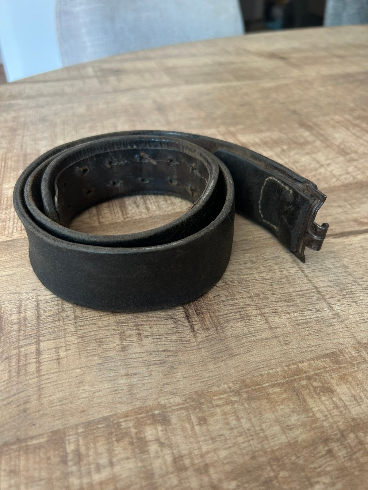 Duitse koppel riem wehrmacht ww2, Ophalen of Verzenden, Duitsland, Kleding of Schoenen