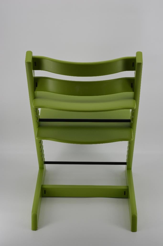 Stokke Tripp Trapp Lime Green – Refurbished model, Verzenden, Zo goed als nieuw, Meegroeistoel, Gordel(s)