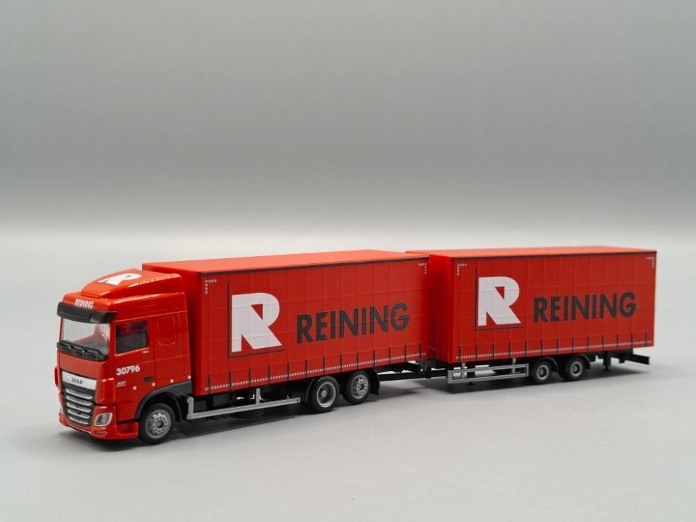 Herpa 1:87 DAF XF SC "Reining" Vrachtwagencombinatie NEW OVP, Bus of Vrachtwagen, Herpa, Nieuw, ?