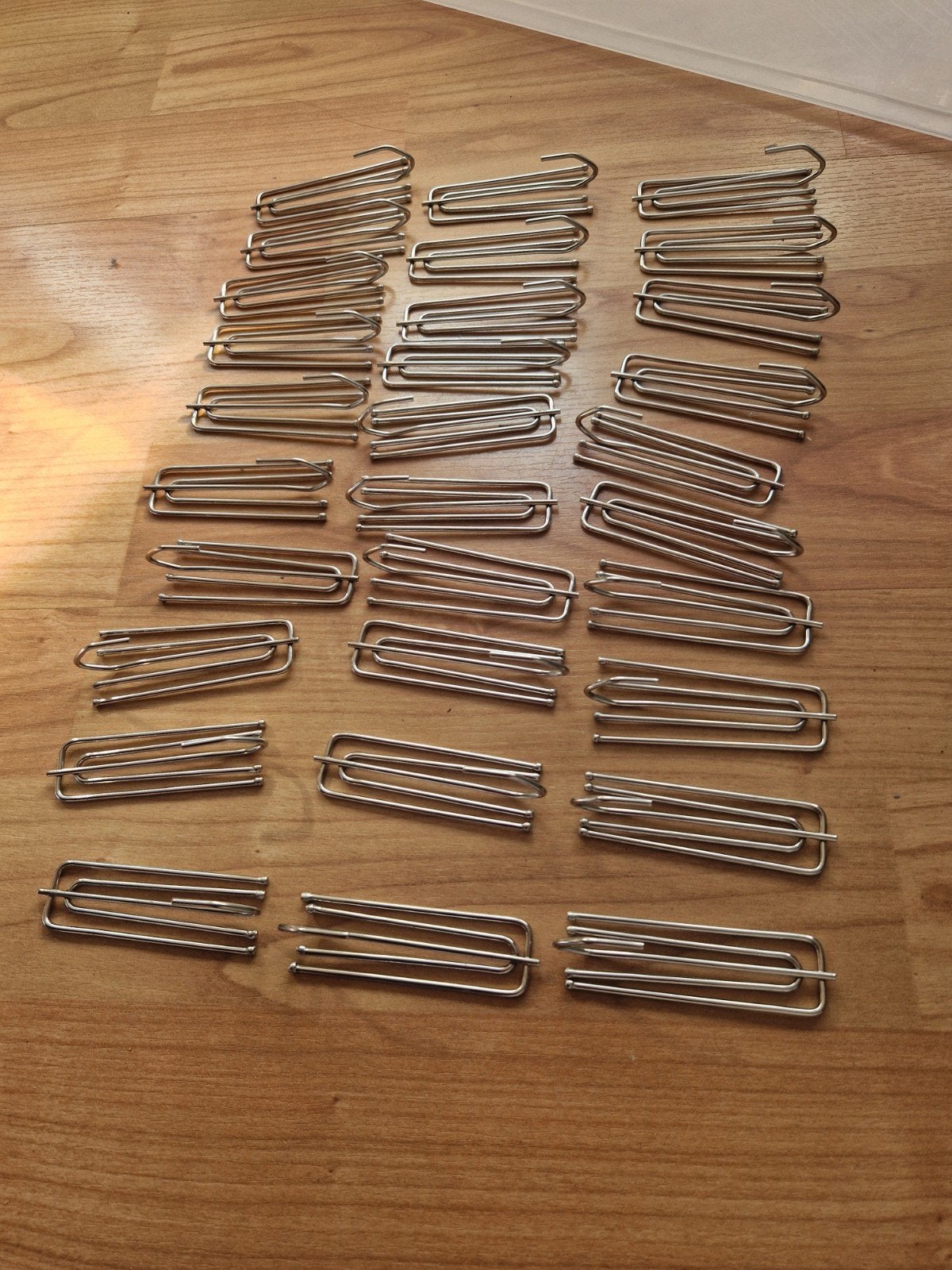 Gordijnhaken - Set van 30 stuks, Met haken, Overige merken, Metaal, Ophalen of Verzenden