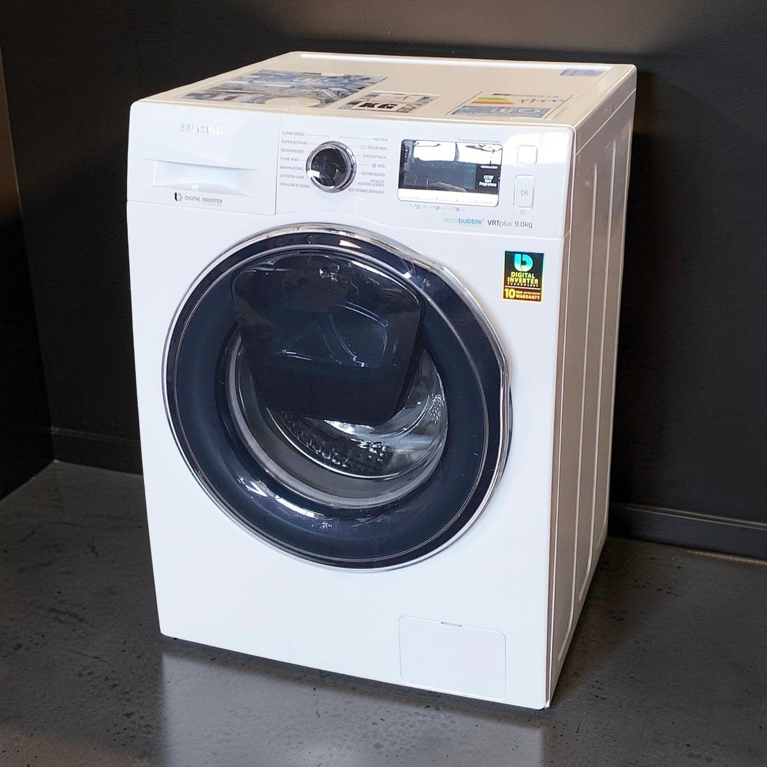 Wasmachine SAMSUNG SpeedSpray 9kg 1600toeren SmartControl, Witgoed en Apparatuur, Wasmachines, Ophalen, 1200 tot 1600 toeren, S