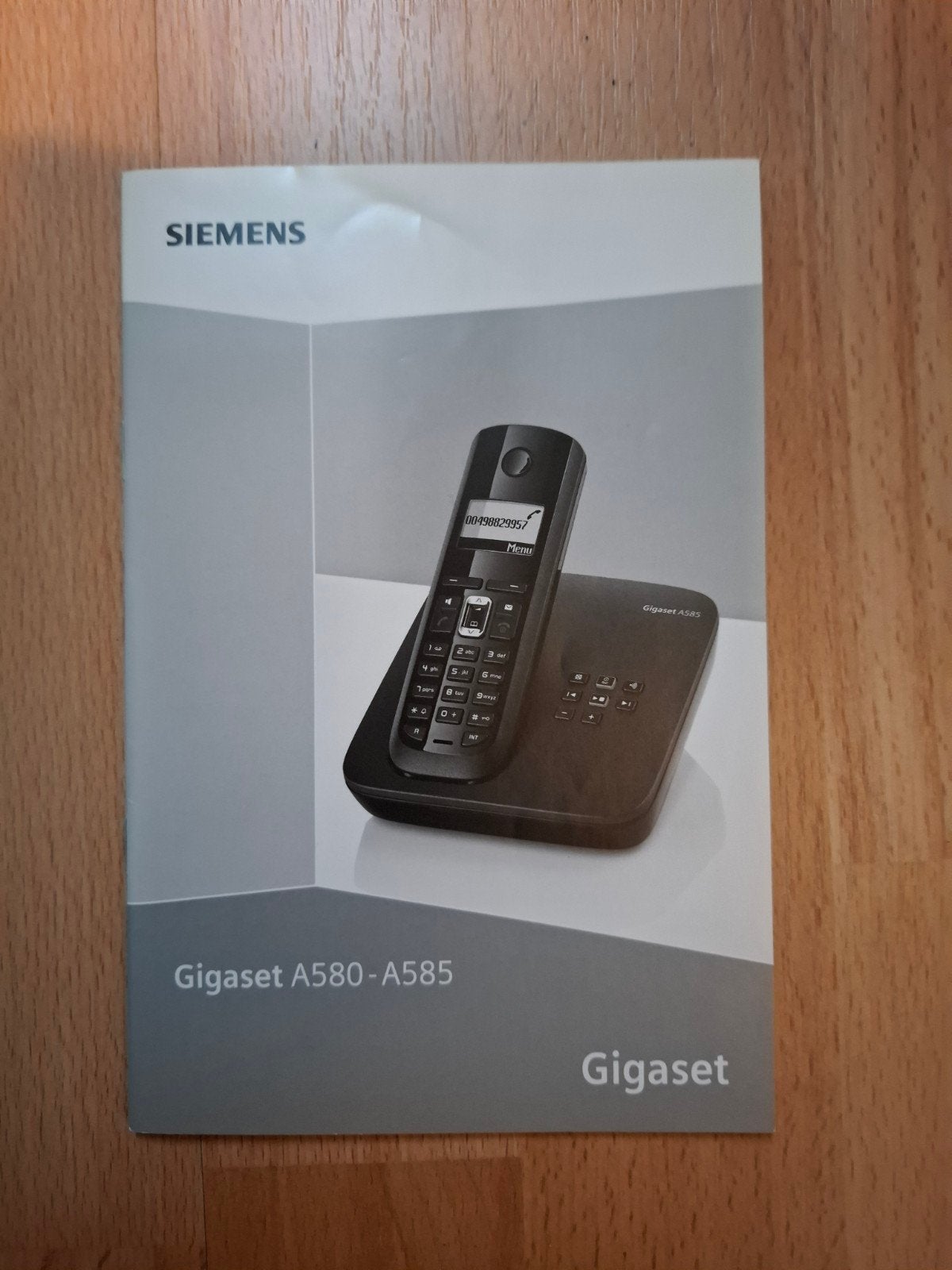 Siemens Gigaset A580-A585 Handleiding, Ophalen, Gebruikt