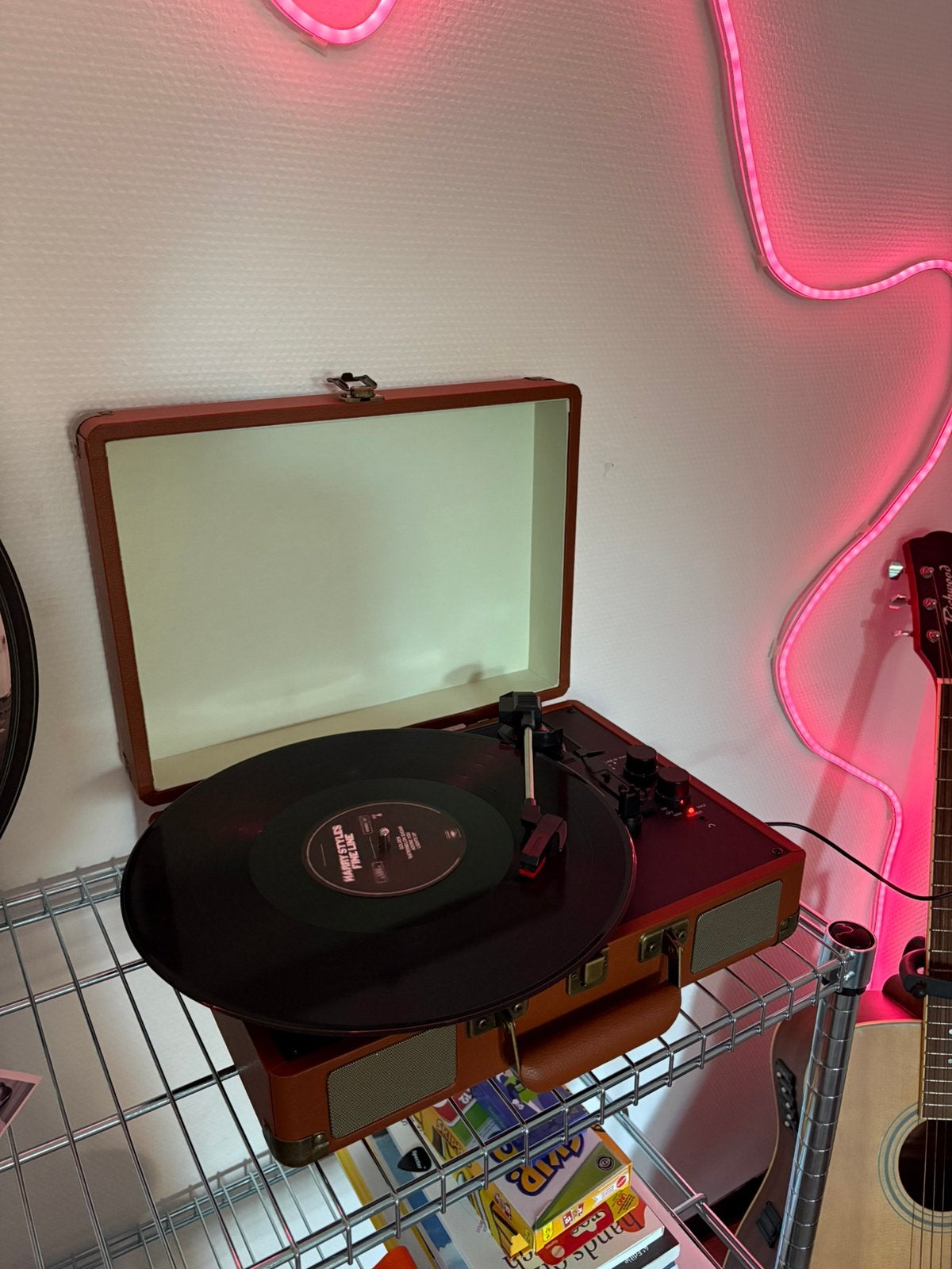 Draagbare platenspeler, Audio, Tv en Foto, Platenspelers, Ophalen of Verzenden, Zo goed als nieuw, Overige merken