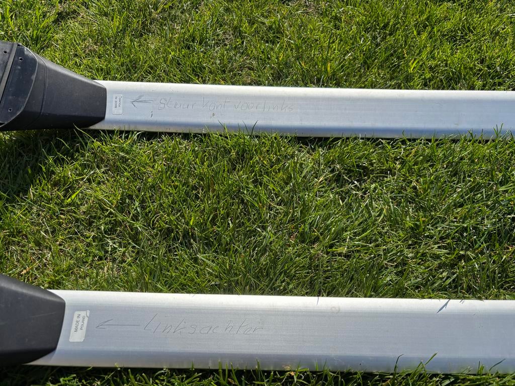 Dakdragers originele compleet voor Volvo V50, Auto diversen, Dakdragers, Ophalen, Zo goed als nieuw