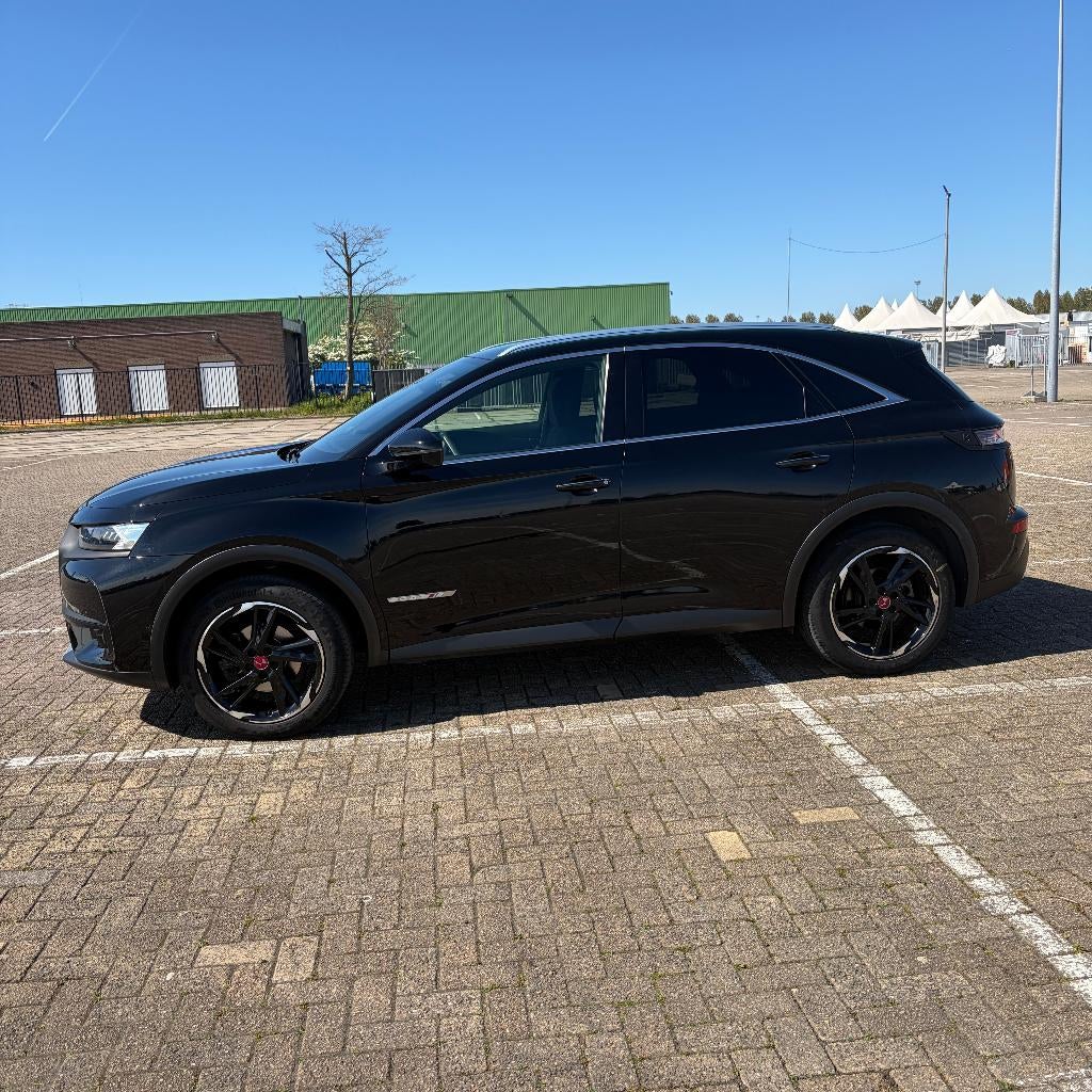 DS 7  Aircross1.6 Puretech 225pk Automaat Bj. 2019 Zwart met, 1550 kg, 4 cilinders, Alcantara, Zwart