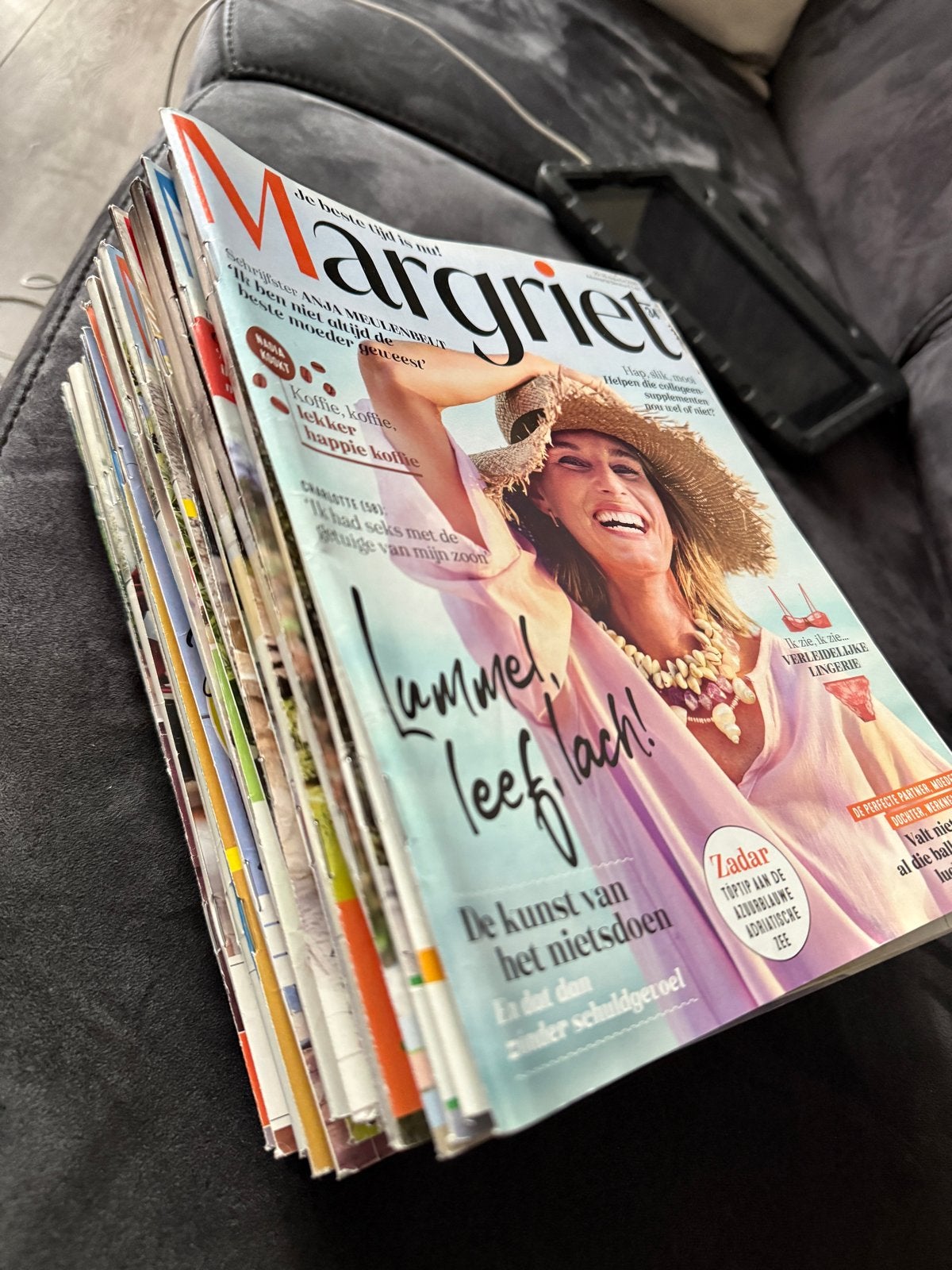 Margriet magazines 27 stuks - januari t/m augustus 2026, Ophalen of Verzenden, Gelezen, Damesbladen