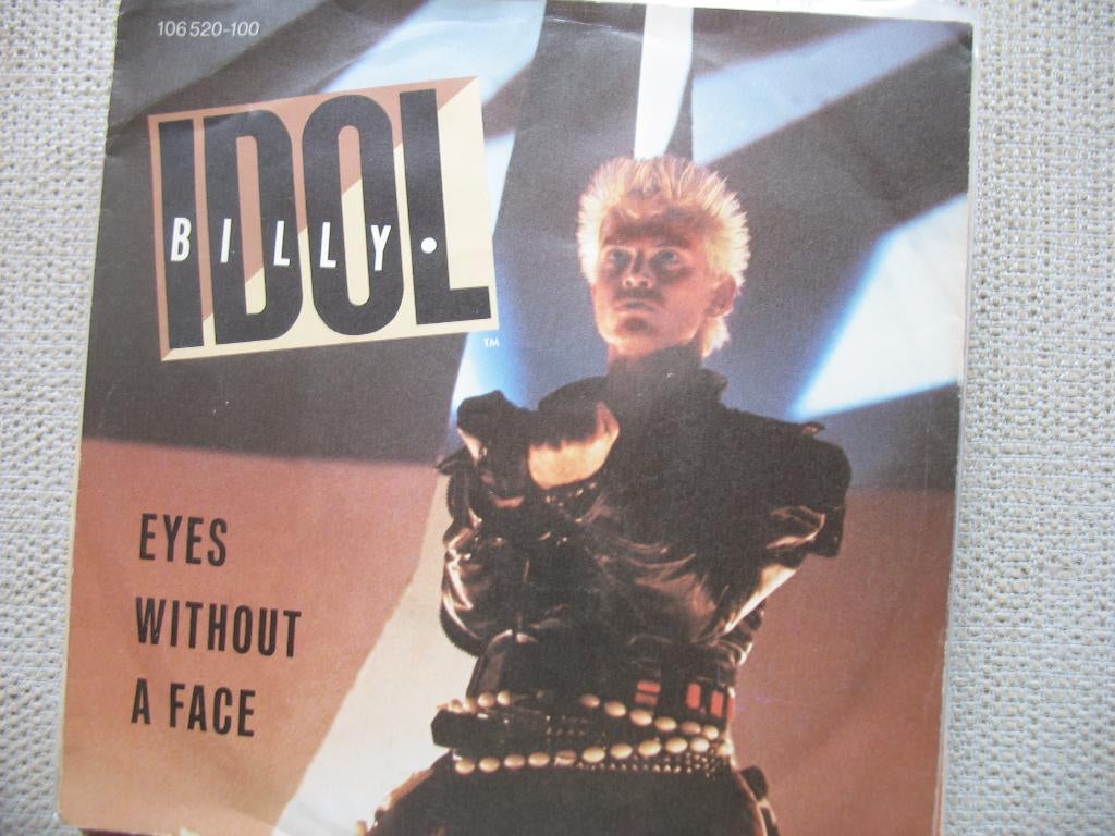Billy Idol - Eyes without a face, Cd's en Dvd's, Vinyl Singles, Gebruikt, 7 inch, Single, Ophalen of Verzenden