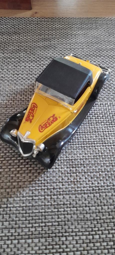 Ford V 8 Roadster 1934 schaal 1/19, Coca Cola, Ophalen of Verzenden, Overige merken