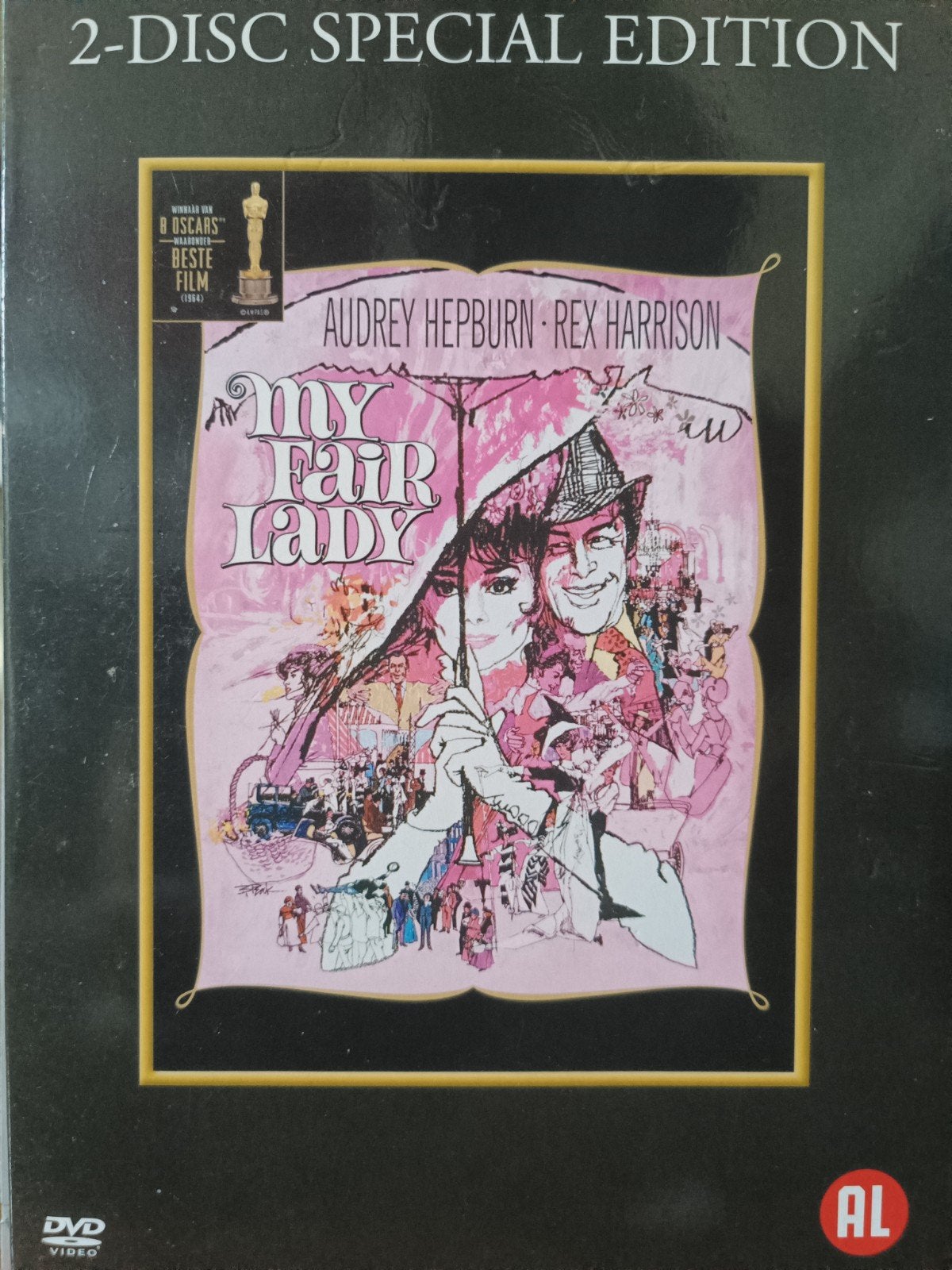 My Fair Lady 2 Disc Special Edition Dvd NL Audrey Hepburn, Alle leeftijden, Spaans, Ophalen of Verzenden, Spaans