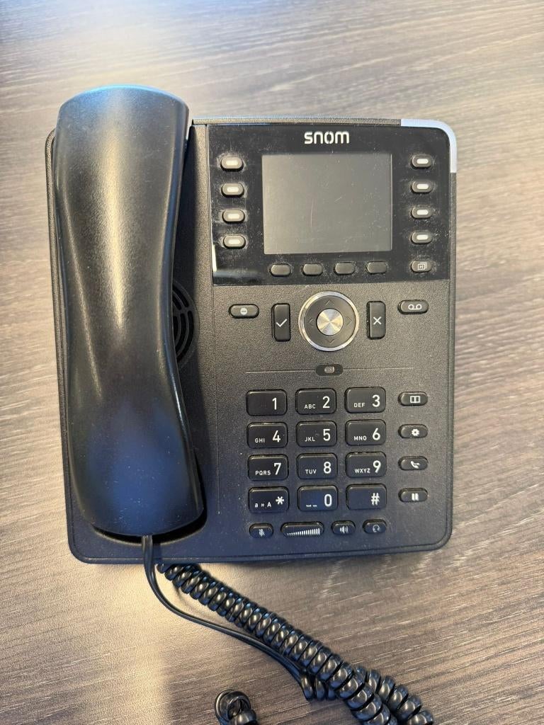 Snom D735 vaste telefoon met hoorn #13, Ophalen, Gebruikt