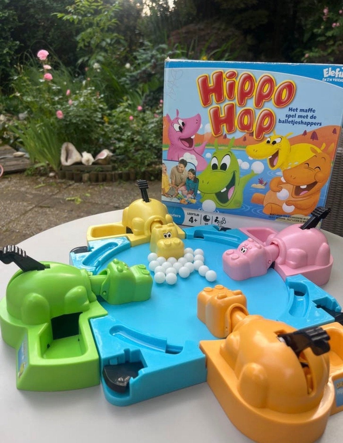 Hippo Hop (Hungry Hungry Hippos) - Zo goed als nieuw!, Ophalen of Verzenden, Zo goed als nieuw, Jongen of Meisje