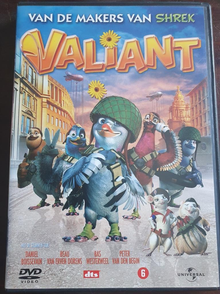 Dvd 'Valiant'!, Vanaf 6 jaar, Ophalen of Verzenden, Gebruikt, Amerikaans