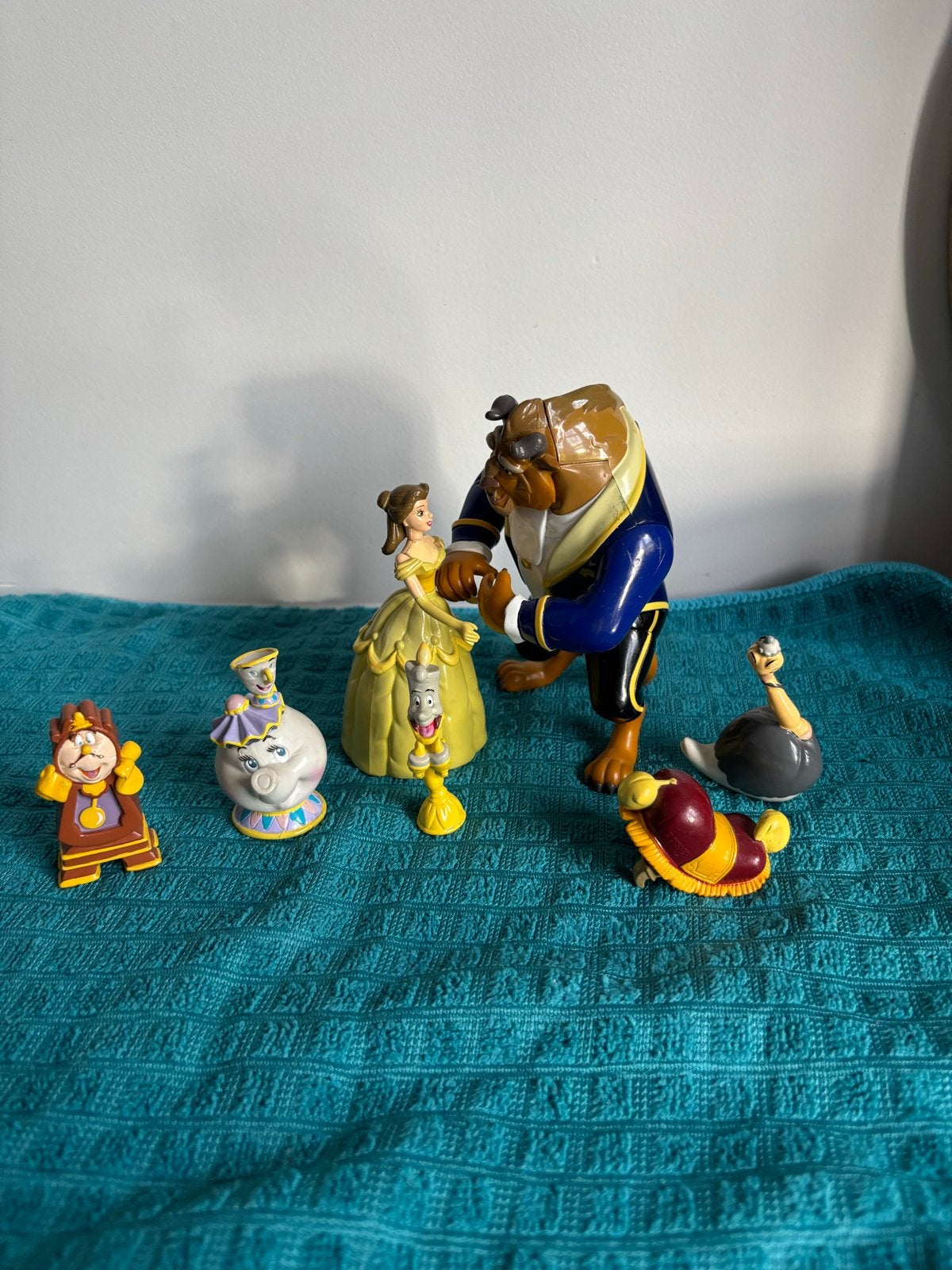 Disney figuren: Belle en het Beest, Ophalen of Verzenden, Gebruikt