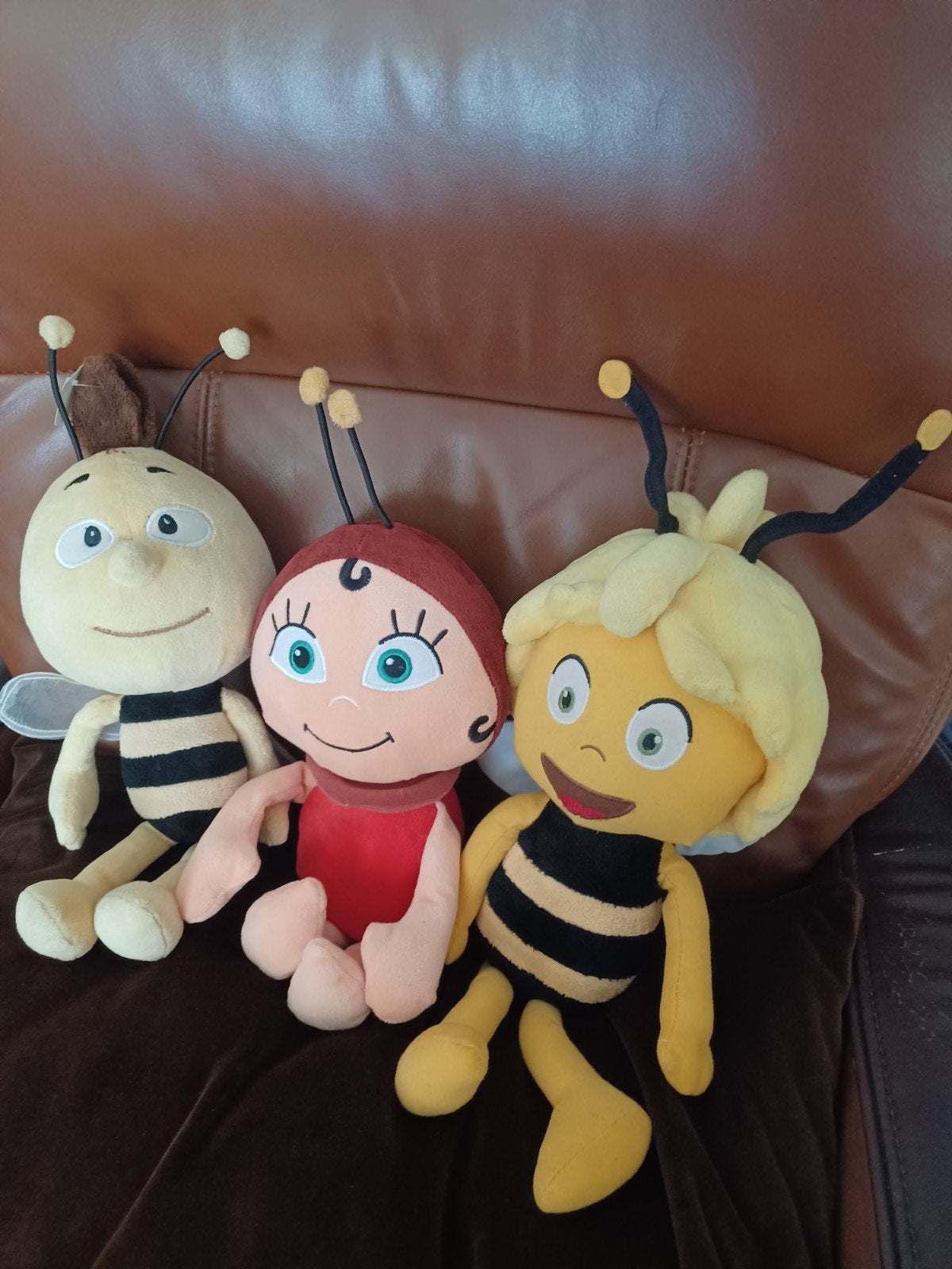 Maja de Bij en vriendjes knuffels., Ophalen of Verzenden, Zo goed als nieuw, Overige typen