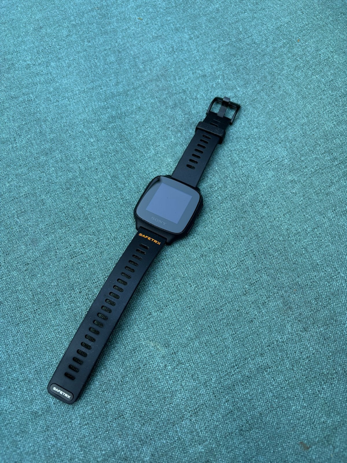 Sony Safetrx Smartwatch voor watersport en hardlopen, Zwart, Ophalen of Verzenden, Waterdicht, Android