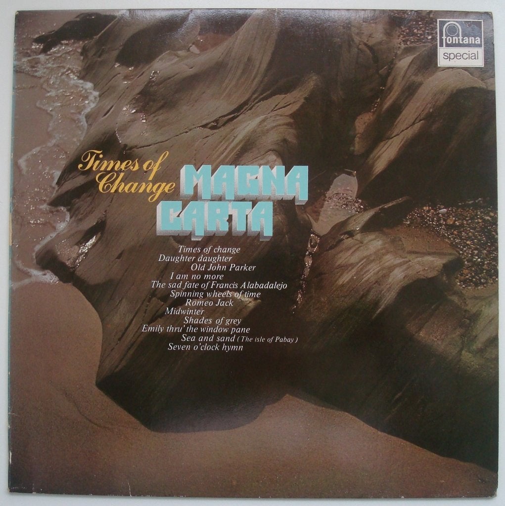 Magna Carta - Times of Change, originele lp uit ong. 1980, Ophalen, Gebruikt, 12 inch