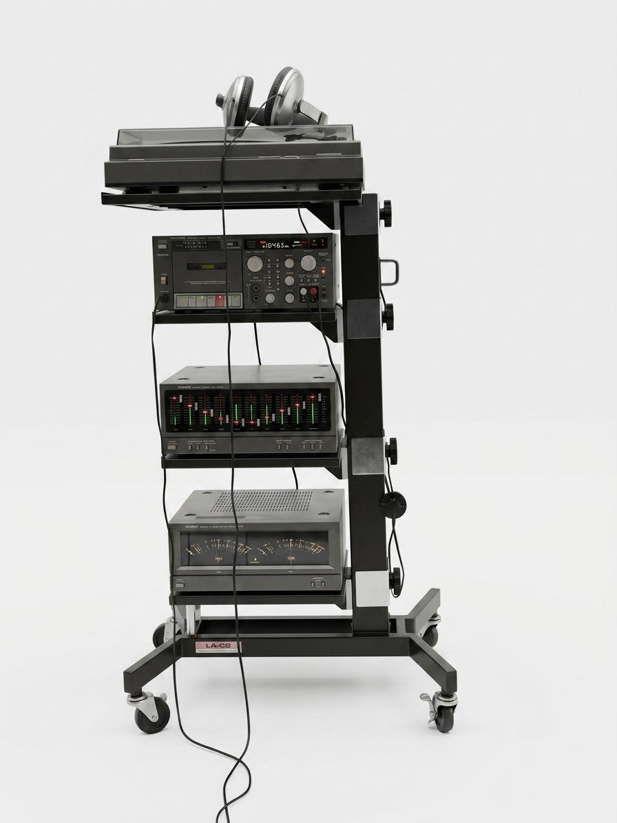Ultra rare hitachi midi  hifi set, Ophalen of Verzenden, Zo goed als nieuw, Cassettedeck, Overige merken