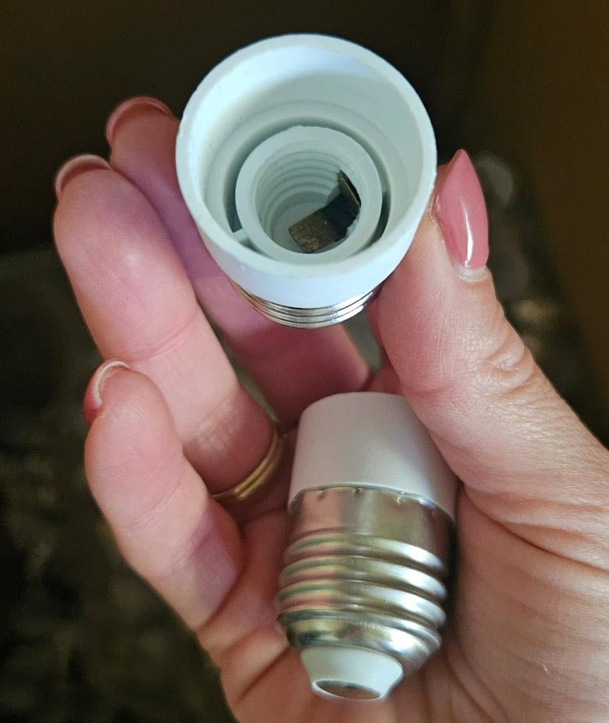 Restpartij verloopfitting E27 naar E14 fitting converter, Doe-het-zelf en Verbouw, Elektra en Kabels, Nieuw, Overige typen, Ophalen of Verzenden