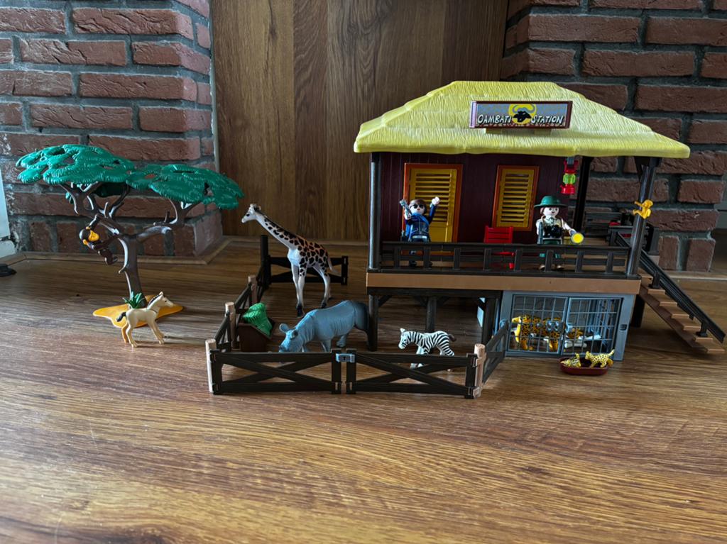 Playmobil Safari Station Wild Ranger 4826, Ophalen of Verzenden, Zo goed als nieuw