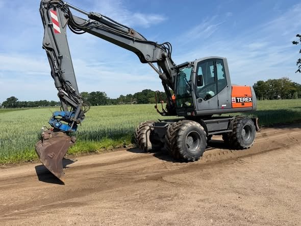 Terex TW 160 Mobile kraan (bj 2010), Graafmachine
