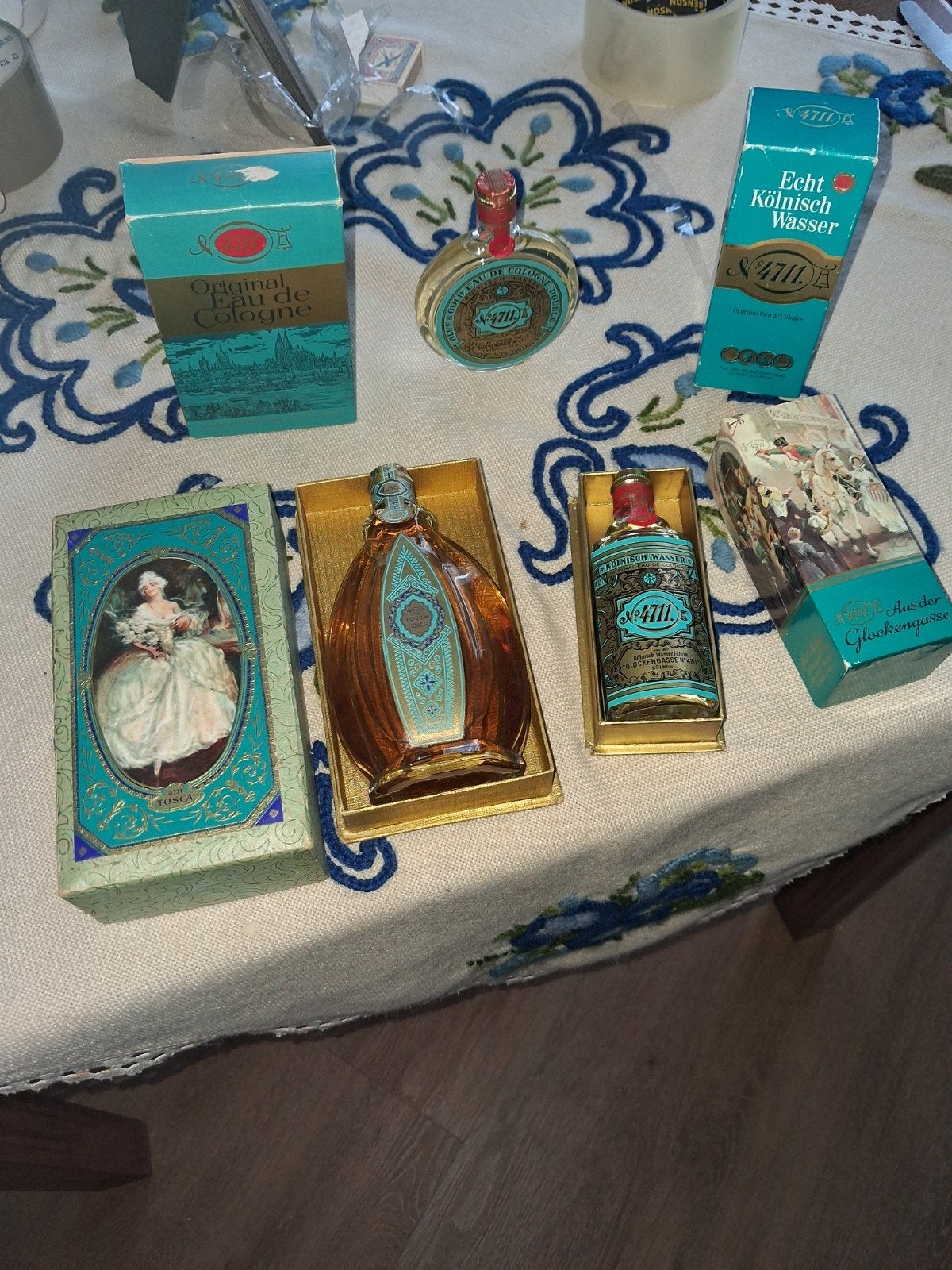 Vintage 4711 Echt Kölnisch Wasser Collectie, Ophalen of Verzenden, Gebruikt