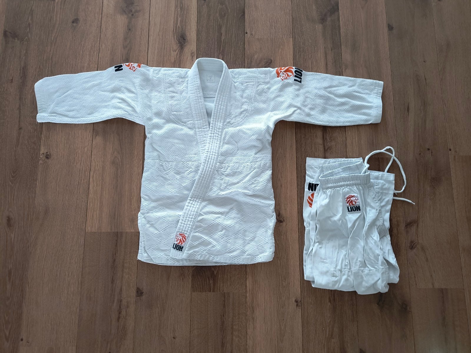 Lion judo pak 140, Gebruikt, Maat XS of kleiner, Judo, Ophalen of Verzenden