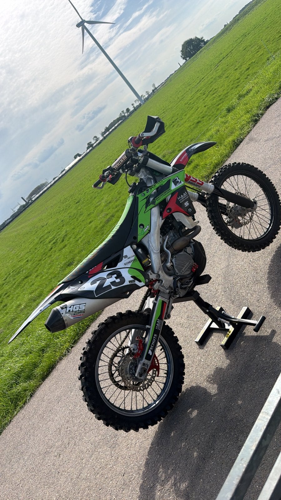 Kawasaki KXF 250 Crossmotor - Goed onderhouden bouwjaar 2015, Ophalen, Overige merken