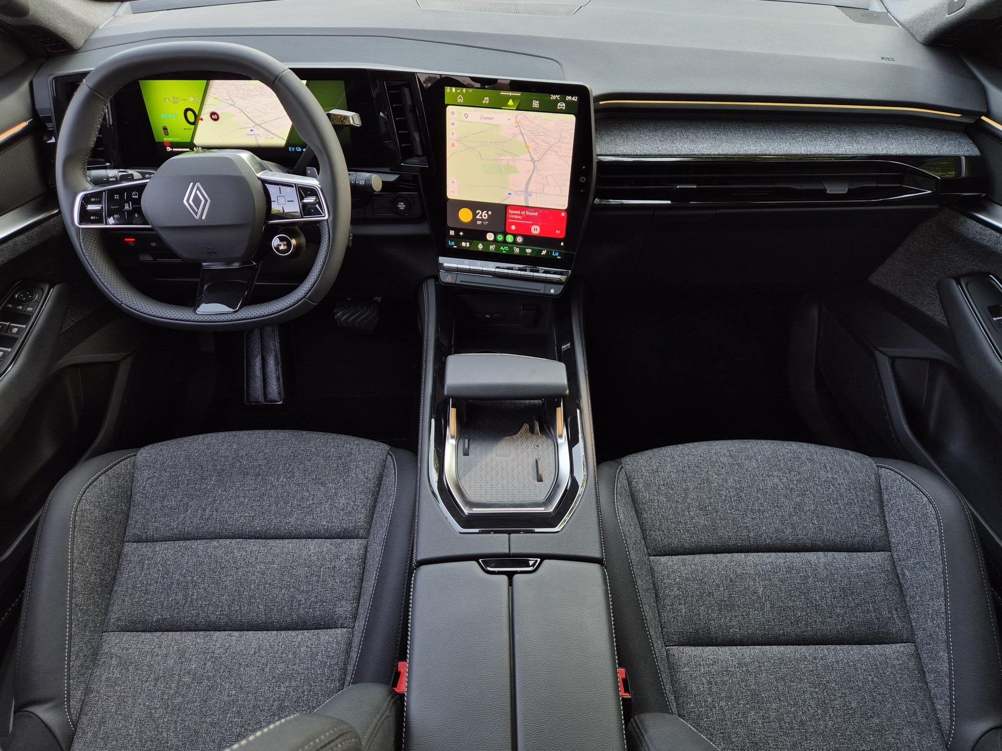 Renault Espace E-Tech full hybrid 200 techno 7p / Fabrieksga, Stof, Gebruikt, Euro 6, 1199 cc