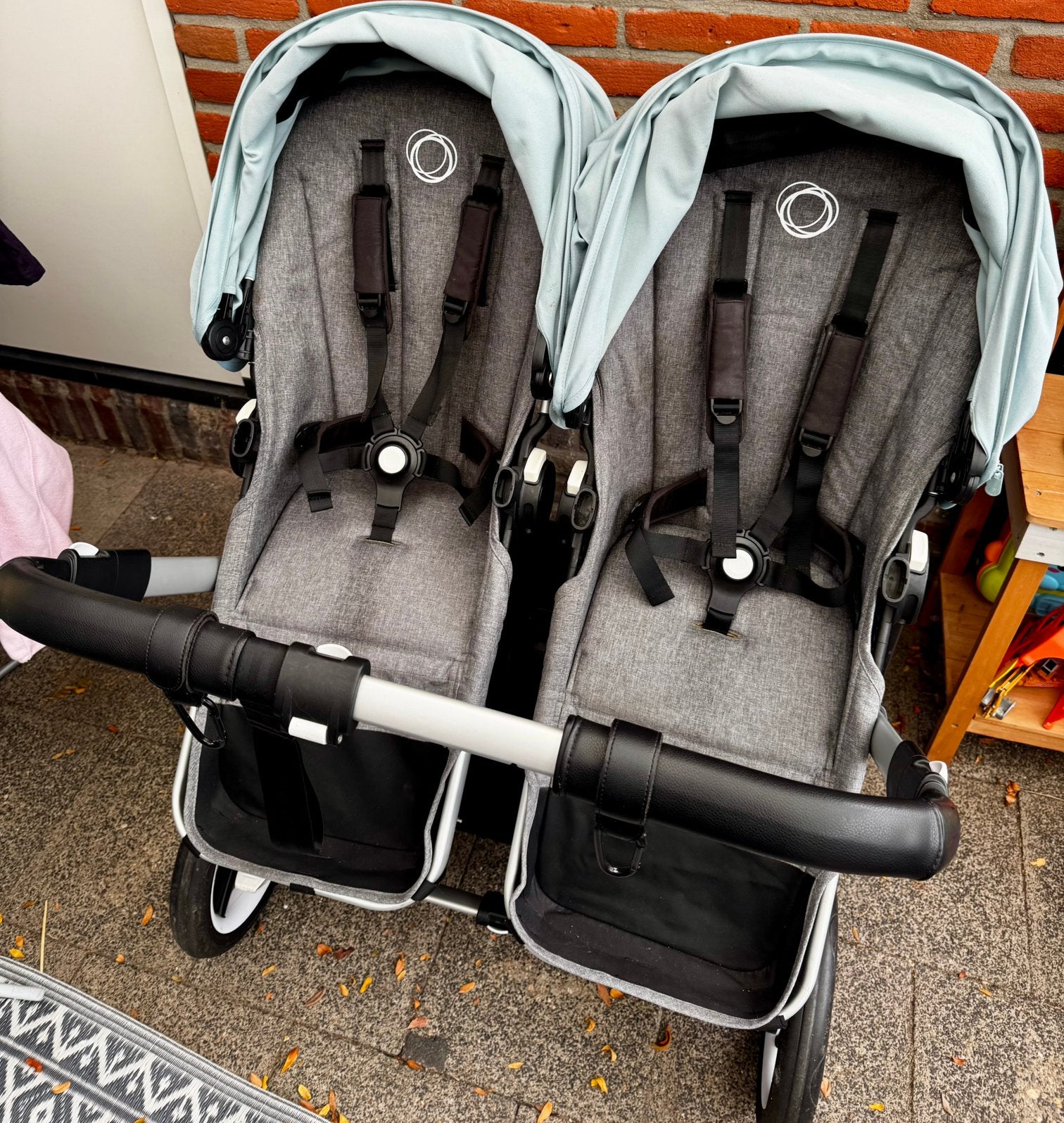 Bugaboo Donkey Duo 3, Ophalen, Gebruikt, Kinderwagen of Buggy