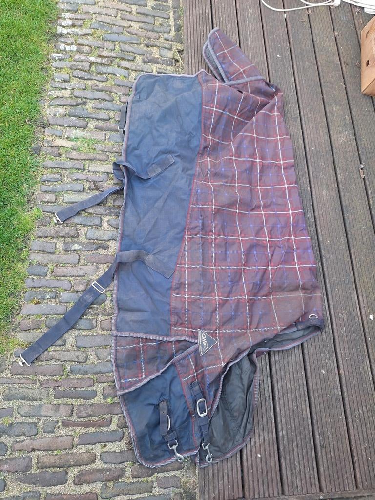 QHP regendeken paard maat 185, Dieren en Toebehoren, Paarden en Pony's | Dekens en Dekjes, Ophalen of Verzenden