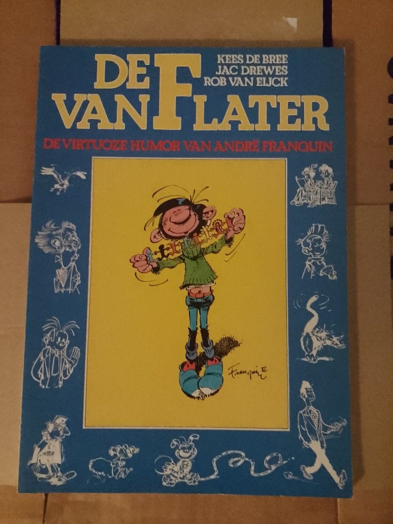 De F van Flater., Eén stripboek, Ophalen of Verzenden, Gelezen
