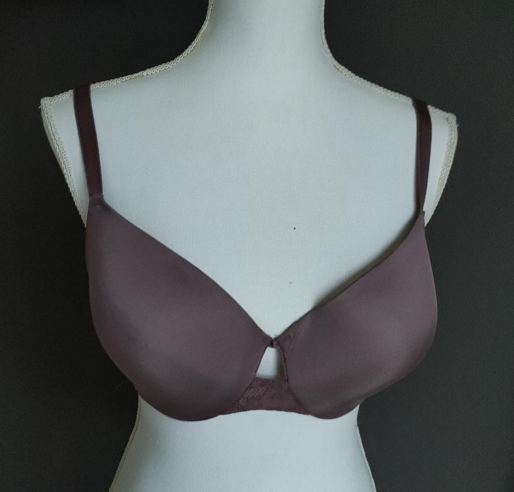 Voorgevormde beugelbh Lea Hunkemöller - maat 75E, Hunkemöller, Ophalen of Verzenden, Paars, BH