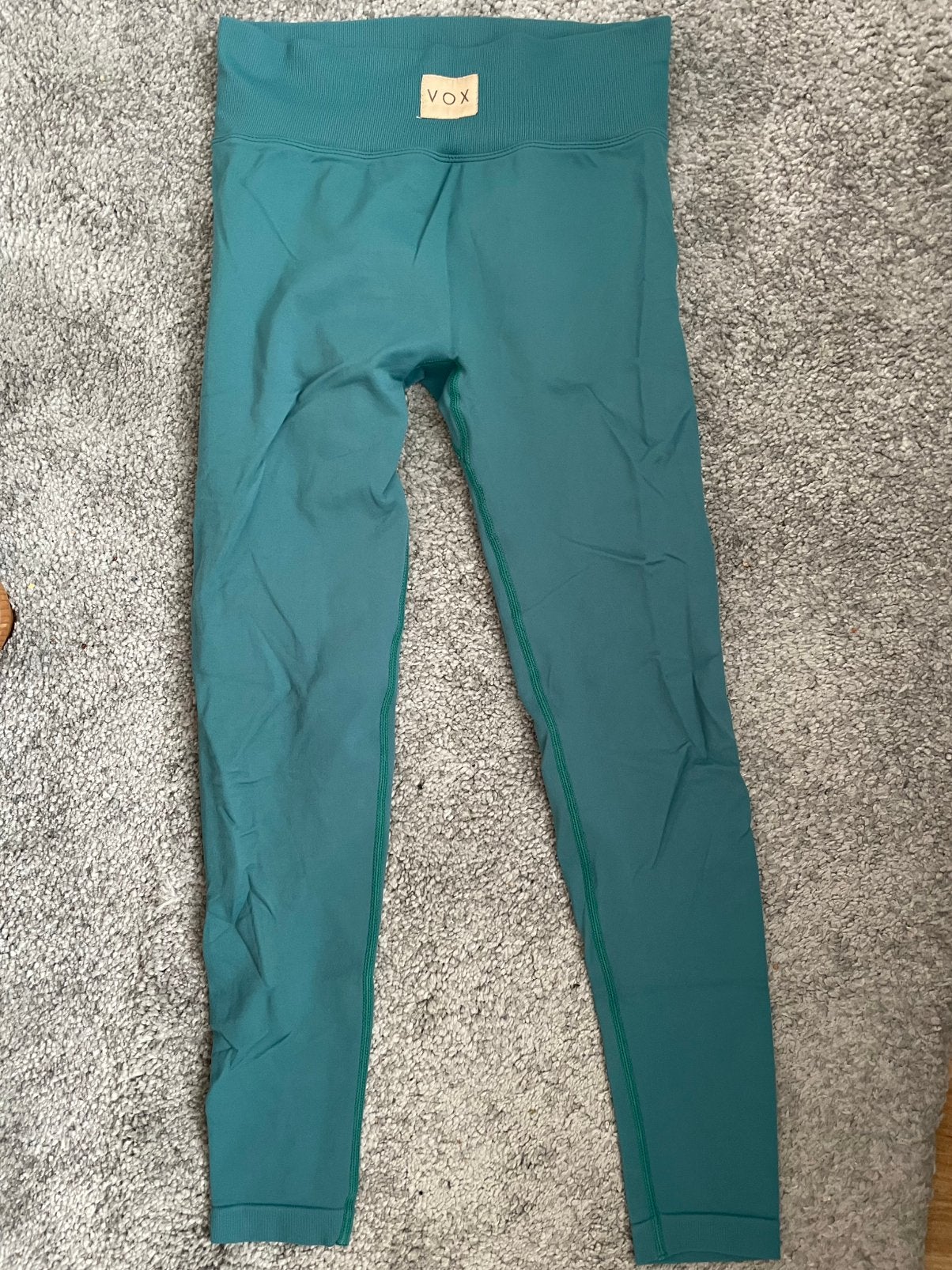 Vox sportlegging, Maat 38/40 (M), Ophalen of Verzenden, Groen, Fitness of Aerobics