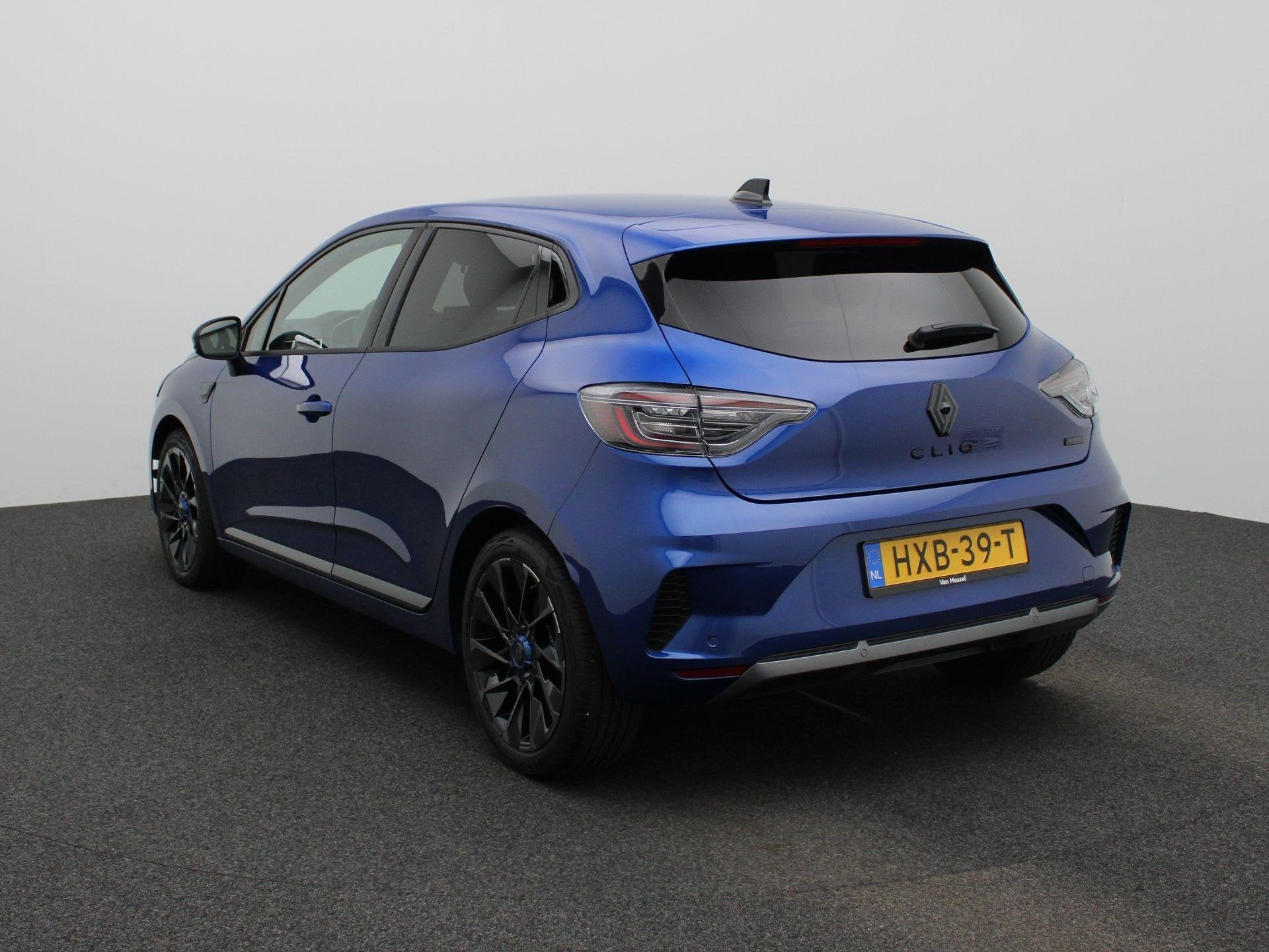 Renault Clio 1.6 E-Tech Full Hybrid 145Pk esprit Alpine | Na, Auto's, Gebruikt, Blauw, Leder en Stof, Origineel Nederlands