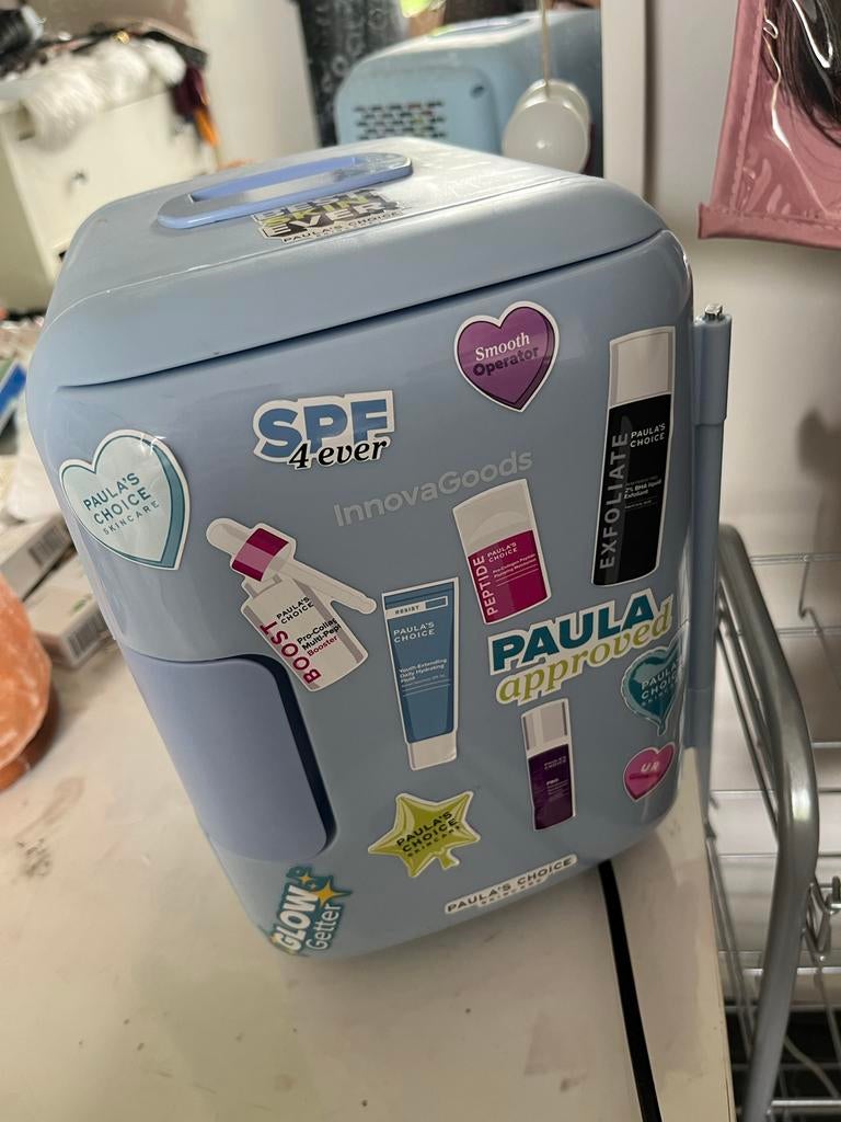 InnovaGoods Mini Koelkast voor Cosmetica en Drankjes, Zonder vriesvak, Ophalen of Verzenden, Minder dan 45 cm, Minder dan 85 cm