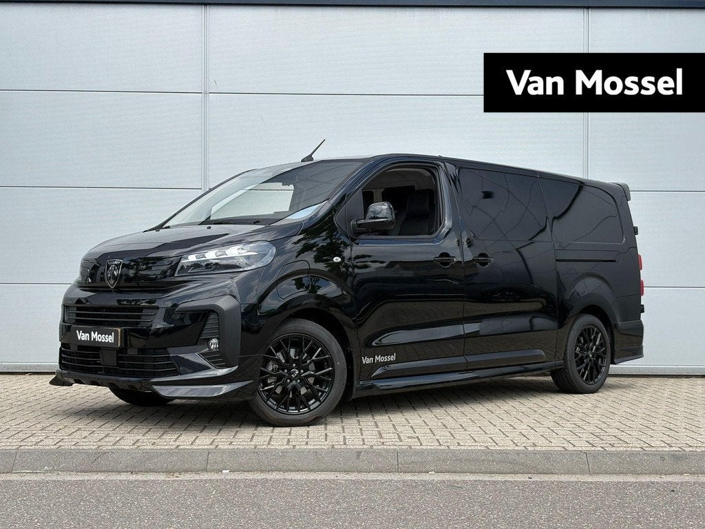 Peugeot e-Expert EV L2 75 kWh | STX Kit | Stoel/stuurverwarm, Auto's, Bestelauto's, Zwart, Origineel Nederlands, 420 min, 75 kWh