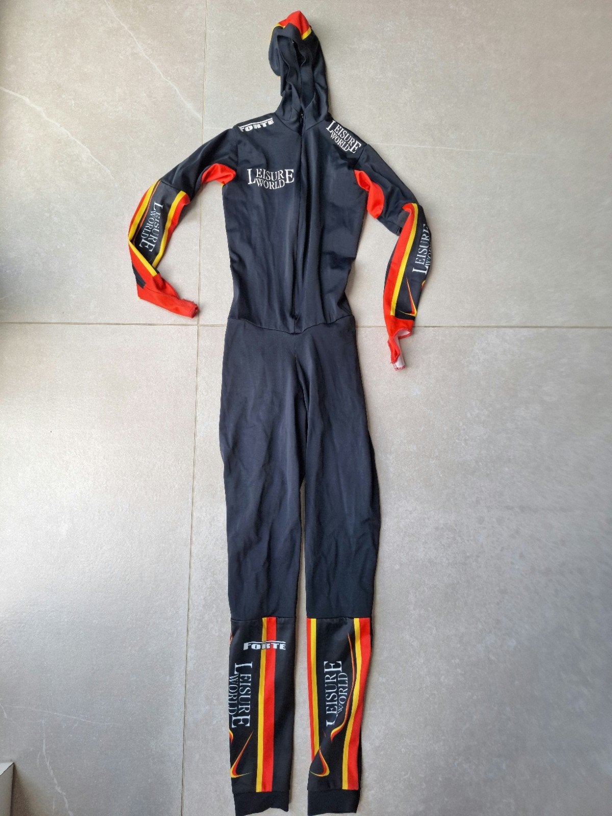 Schaatspak wedstrijdpak xs Forte, Sport en Fitness, Schaatsen, Ophalen of Verzenden, Overige typen, Overige merken