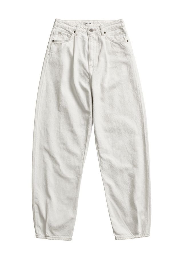 Lee x H&M - witte balloon jeans | maat 38, Kleding | Dames, Ophalen of Verzenden, Gedragen, Wit, W30 - W32 (confectie 38/40)