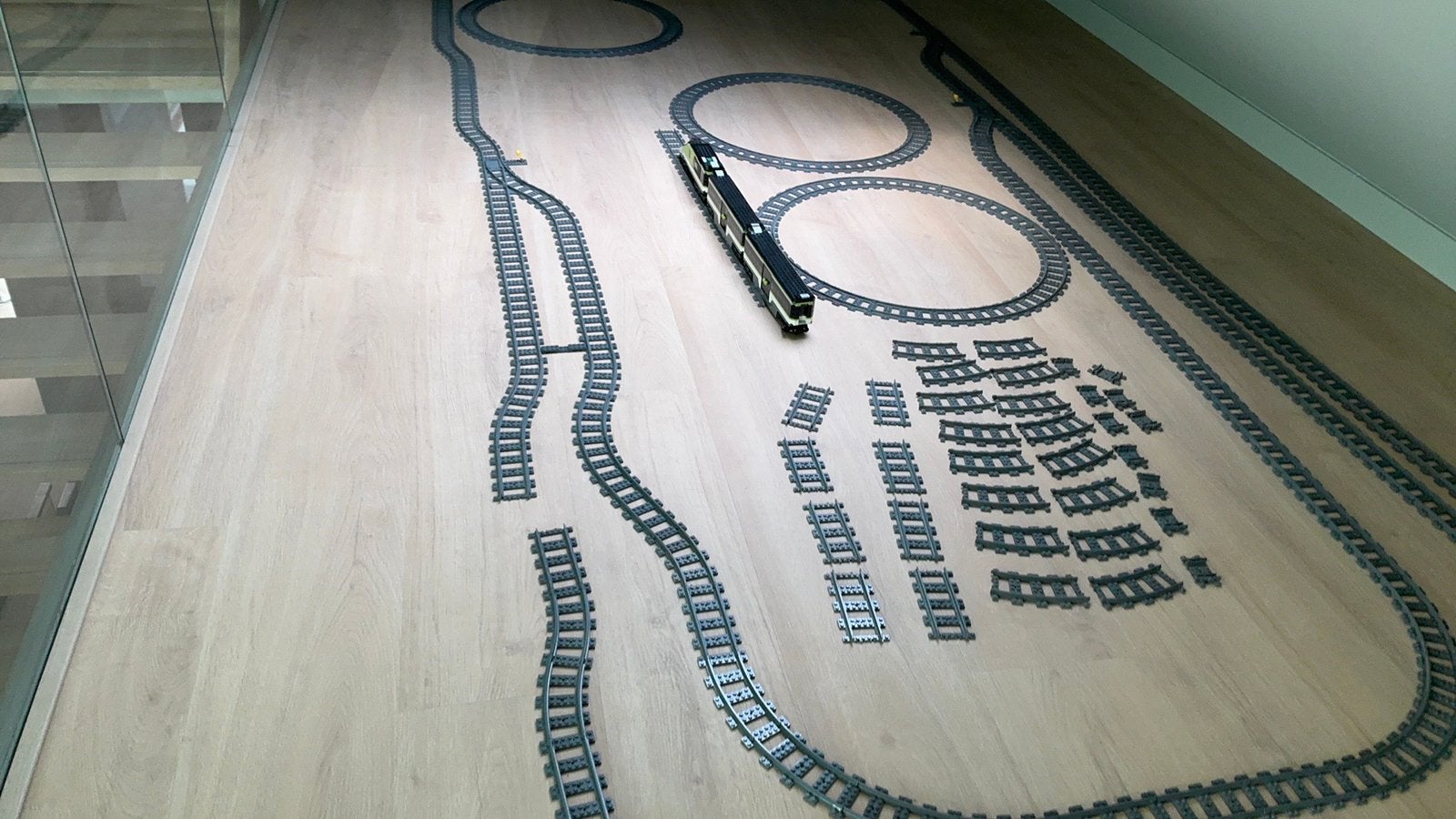Lego passagier trein, Gebruikt, Onderdelen, Zelf te bouwen, Elektrisch