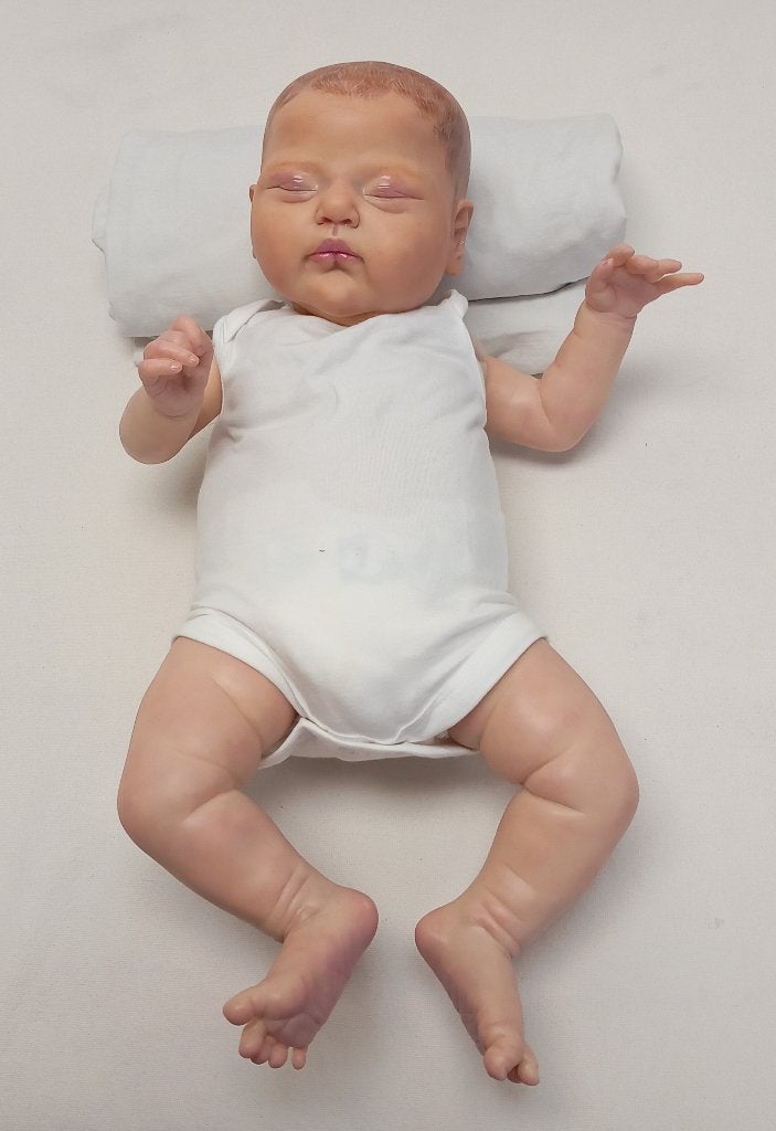 Realistische Reborn Babypop - Slaapstand, Reborn Creations, Rebornlaan 123, 1000 AB Amsterdam, Info@reborncreations.nl, Ophalen of Verzenden